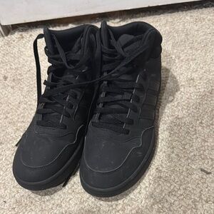 Adidas Black Sneakers Classic Monochrome Design